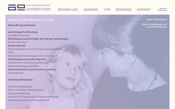 Screenshot Energetische Psychologie Potsdam