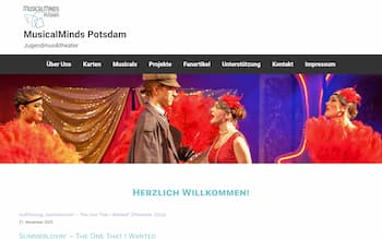 Screenshot Musical Minds Potsdam