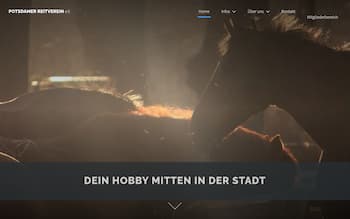 Screenshot Potsdamer Reitverein
